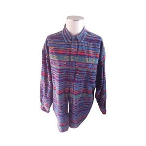 Columbia men's extra large western print heavy cotton